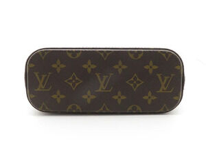 LOUIS VUITTON Looping Monogram Handbag Canvas Brown